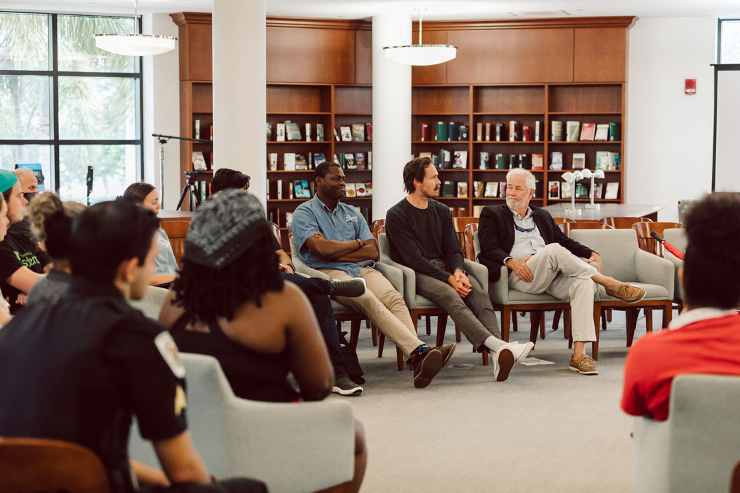 Members of the Council for Intercultural Engagement at PBA during a meeting