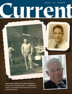 Cover of Current magazine featuring Joseph Farish, Jr.